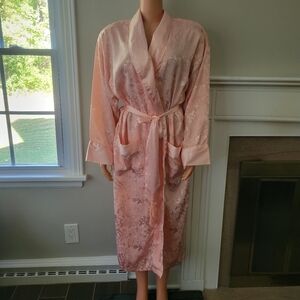 Victoria's Secret vintage Gold label Satin Robe.
